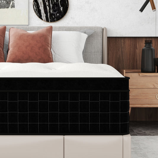 CHEVNI 14 Inch Hybrid Mattress In a Box Pocket Spring Memory Foam TWIN FULL QUEEN KING Size