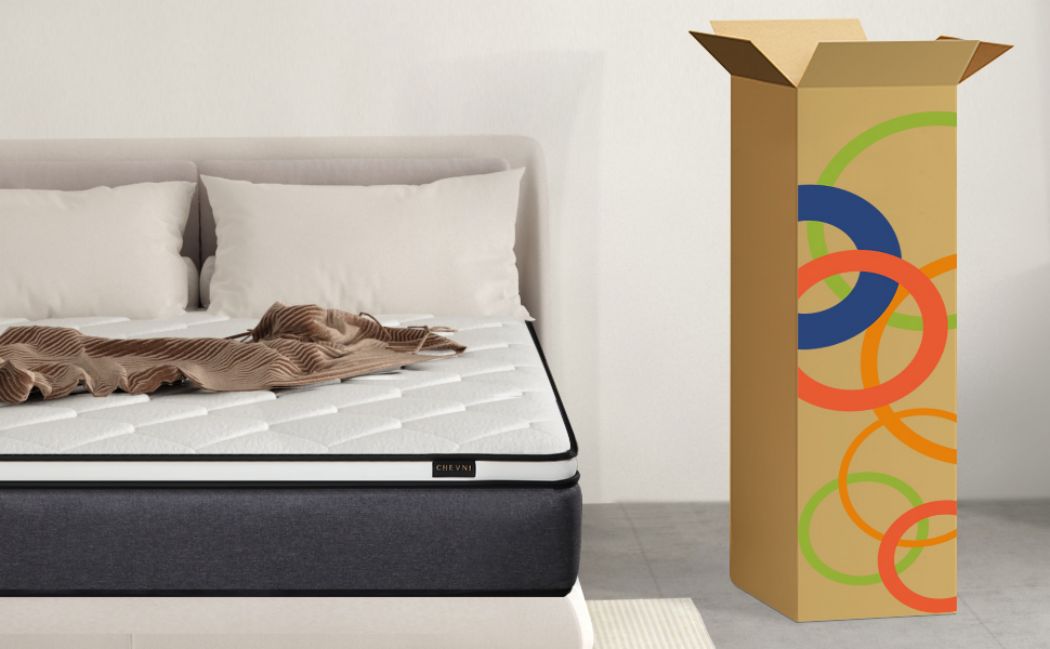 CHEVNI 12 Inch Hybrid Mattress In a Box Pocket Spring Memory Foam Bed TWIN FULL QUEEN KING Size