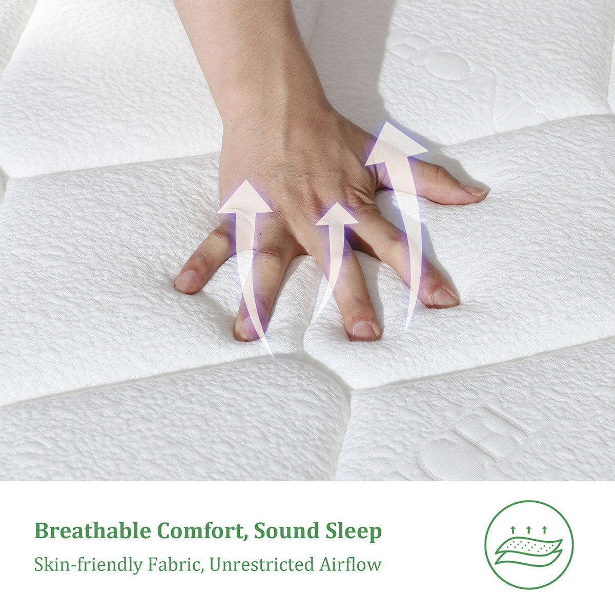 CHEVNI 12/14 INCH QUEEN SIZE HYBRID MATTTRESS INNERSPRING MEMORY FOAM MATTRESS
