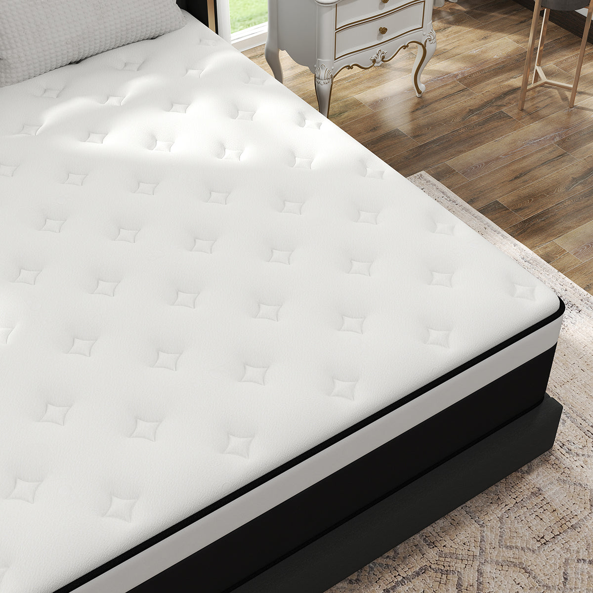CHEVNI 8/10/12/14 INCH HYBRID MEMORY FOAM SPRING MATTTRESS IN A BOX TWIN FULL QUEEN KING SIZE