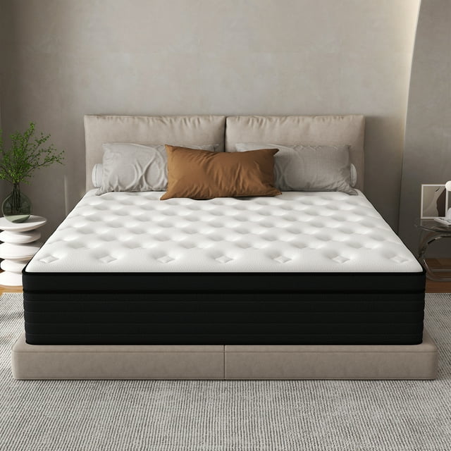 CICIMLU TWIN 8/10/12/14 INCH HYBRID MEMORY FOAM MATTRESS IN A BOX MEDIUM FIRM SOFT AND BREATHABLE, TWIN FULL QUEEN KING SIZE