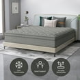 lemontalking 12/14 INCH TWIN FULL QUEEN KING SIZE MATTRESS MEDIUM COMFORT FULL SIZE FOR ADULT HYBRID MATTRESS IN A BOX