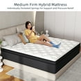 CICIMLU TWIN 8/10/12/14 INCH HYBRID MEMORY FOAM MATTRESS IN A BOX MEDIUM FIRM SOFT AND BREATHABLE, TWIN FULL QUEEN KING SIZE