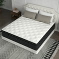 Kviwasha 10 /12/14 INCH KviwashaTWIN FULL QUEEN KING MATTRESS WITH POCKET SPRING HYBRID MEMORY FOAM MEDIUM FIRM MATTRESS