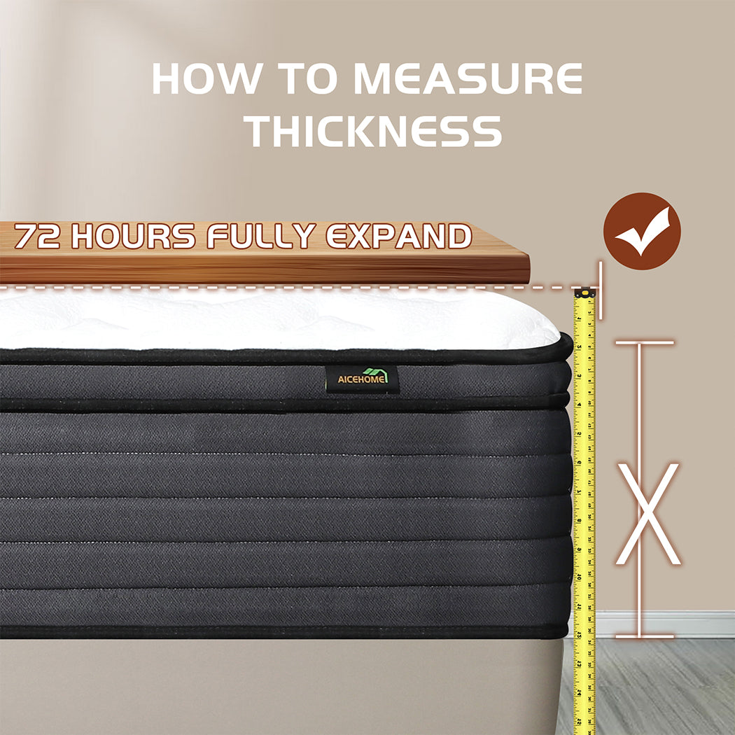 12 INCH MATTTRESS HYBRID INNERSPRING TWIN FULL QUEEN KING SIZE