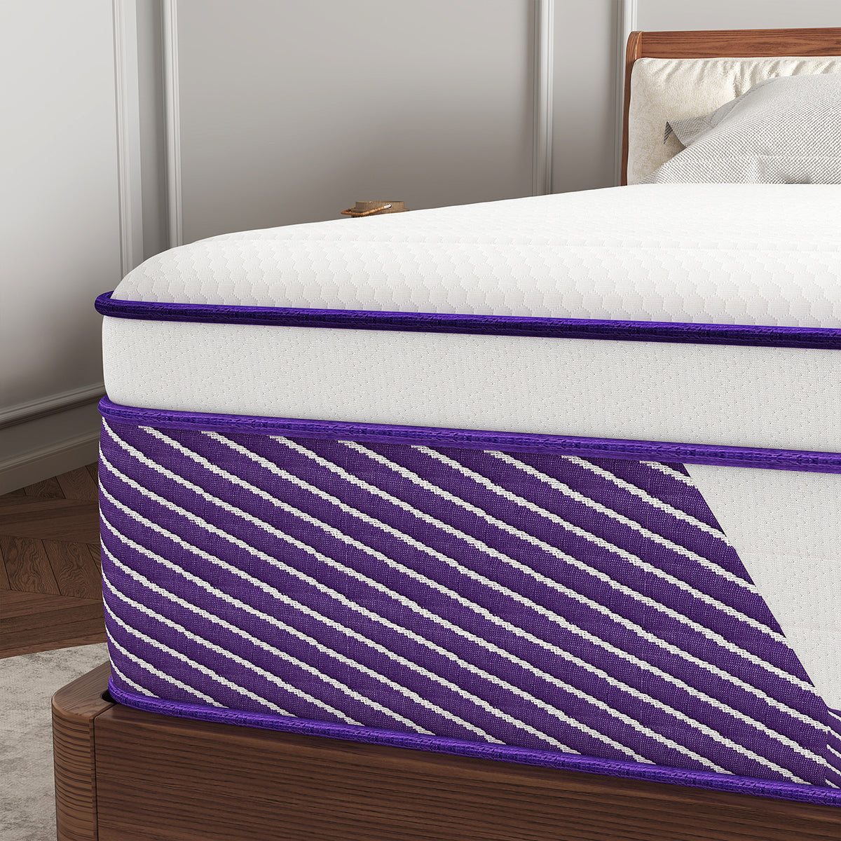 CHEVNI 12/14 Inch Hybrid Spring Memory Foam Mattress TWIN FULL QUEEN KING Size