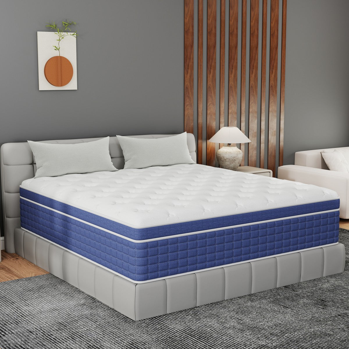 CHEVNI 12/14 INCH HYBRID MATTTRESS IN A BOX TWIN FULL QUEEN KING SIZE