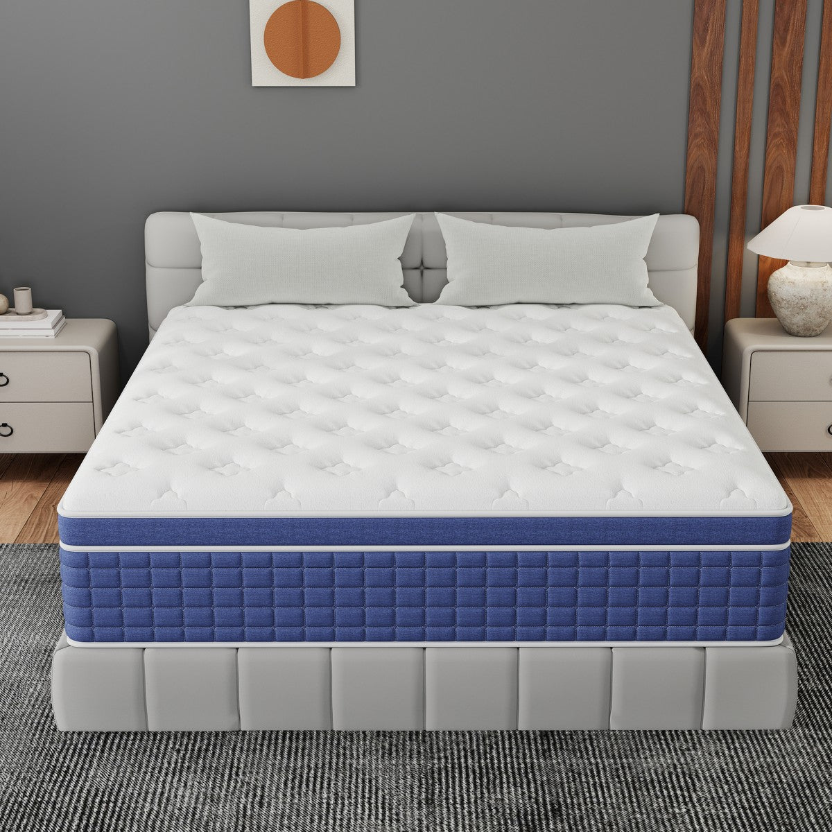 CHEVNI 12/14 INCH HYBRID MATTTRESS IN A BOX TWIN FULL QUEEN KING SIZE