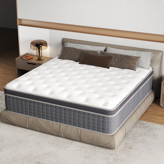 CHEVNI 12/14 Inch Mattress Hybrid Spring Memory Foam TWIN FULL QUEEN KING Size