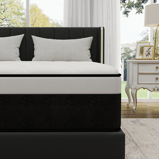 CHEVNI 14 Inch Hybrid Mattress In a Box Pocket Spring Memory Foam Bed TWIN FULL QUEEN KING Size