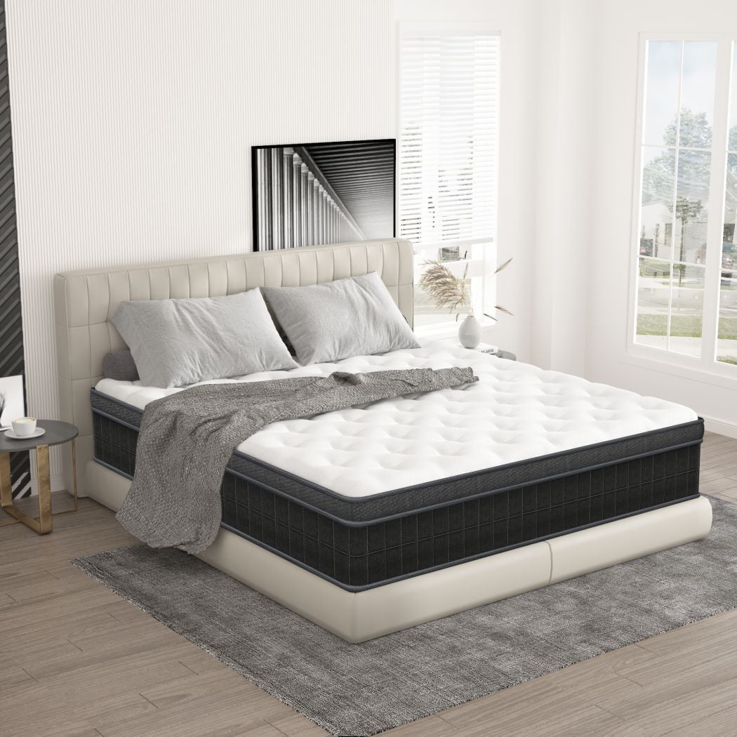 lemontalking 10/12/14 INCH TWIN FULL QUEEN KING SIZE MATTRESS MEDIUM COMFORT FULL SIZE FOR ADULT HYBRID MATTRESS IN A BOX