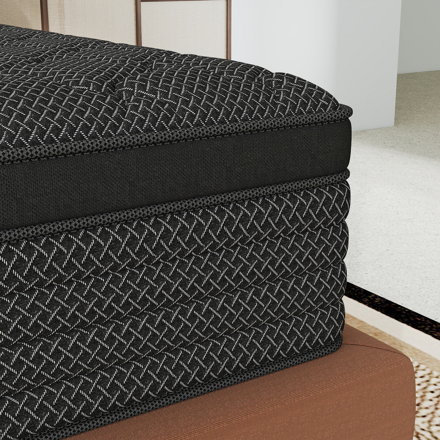 CHEVNI 12/14 Inch Black Mattress Hybrid Spring Memory Foam TWIN FULL QUEEN KING Size