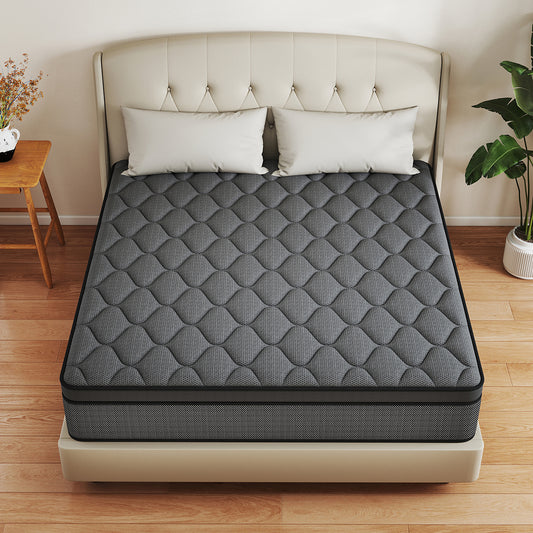 CICIMLU 12 INCH TWIN FULL QUEEN KING MATTRESS ,HYBRID MATTRESSES MEDIUM FIRM IN A BOX