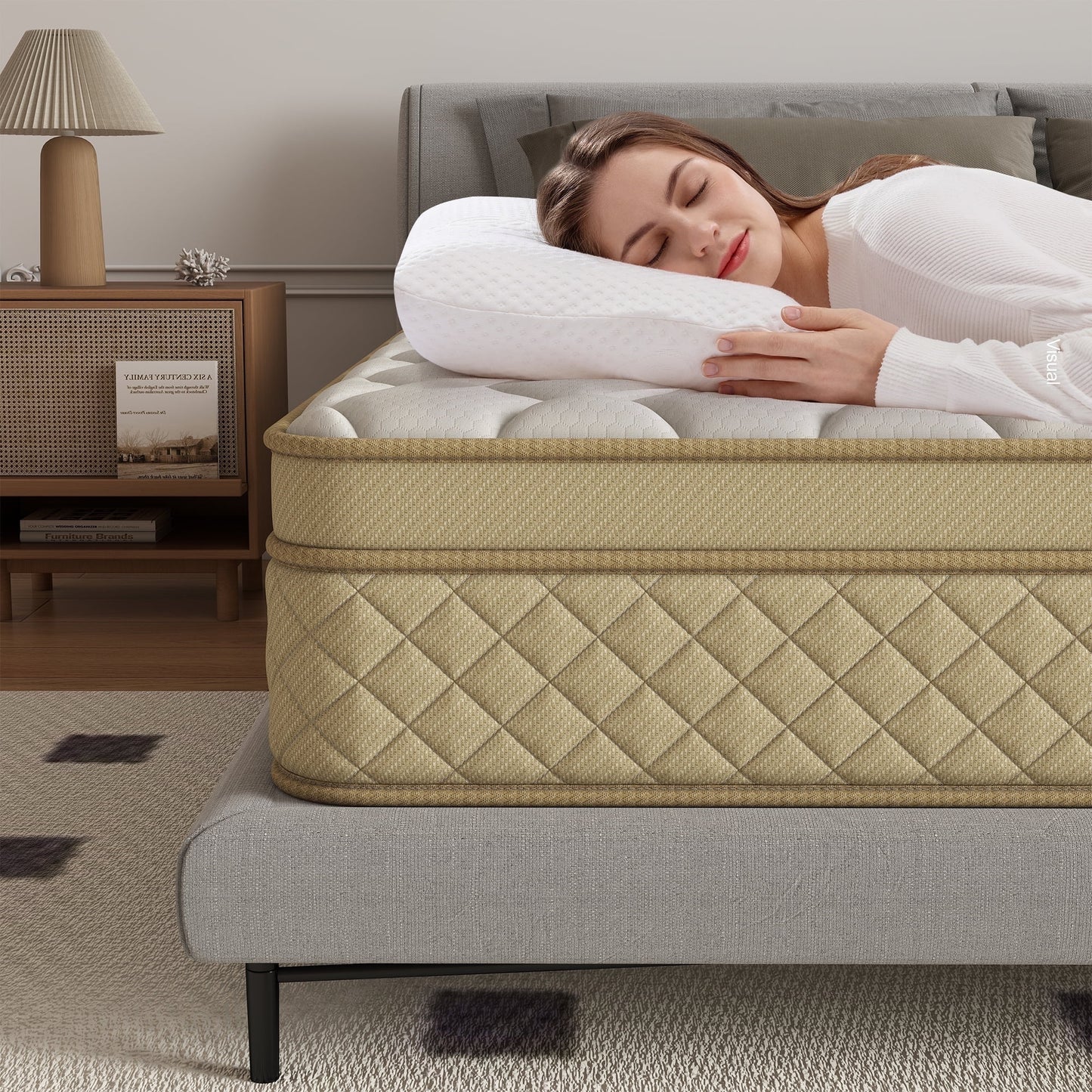 CHEVNI 12/14 Inch Hybrid Spring Memory Foam Mattress TWIN FULL QUEEN KING Size
